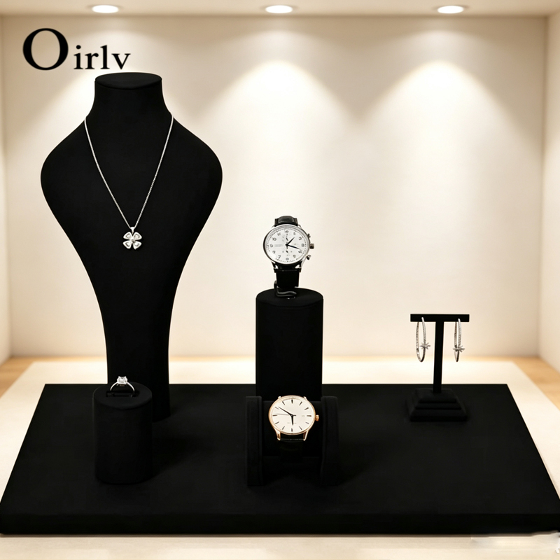 Jewelry And Watches Store - Oirlv Ensemble de présentoirs à bijoux