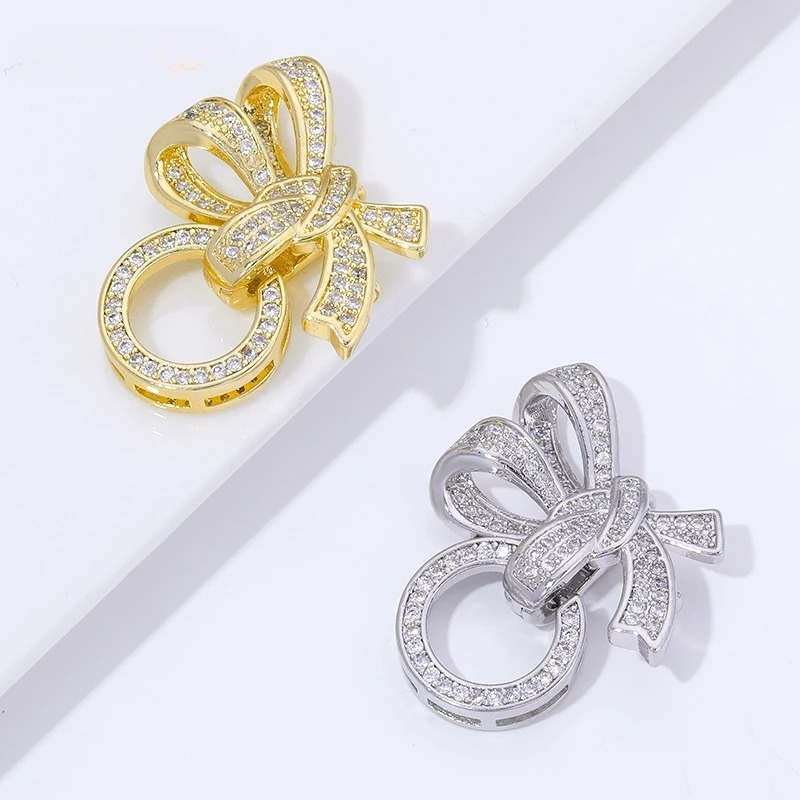 Gold Plated Ring - Fermoirs à perles plaqués or 18