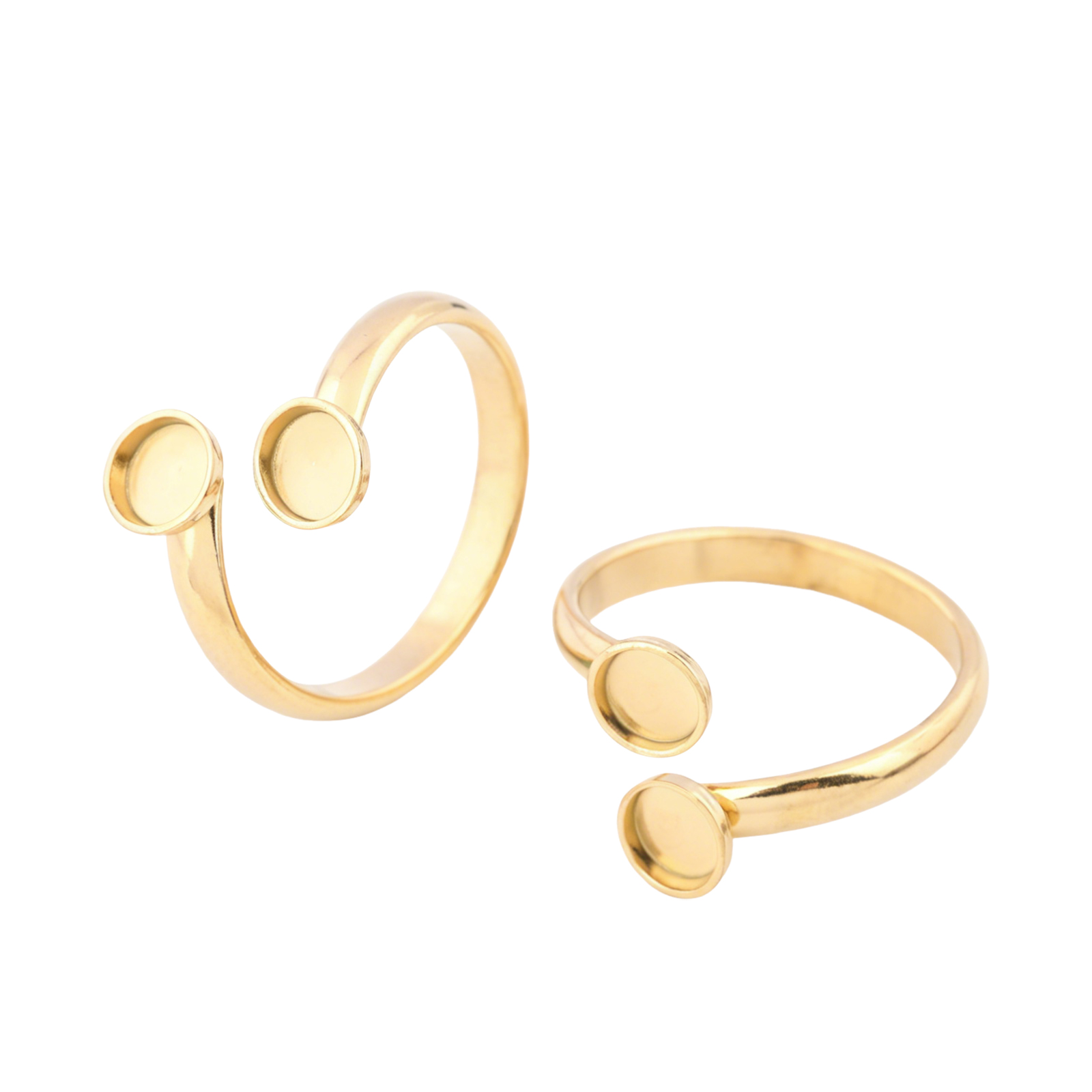 Gold Plated Ring - 10 pièces de bases de bagues