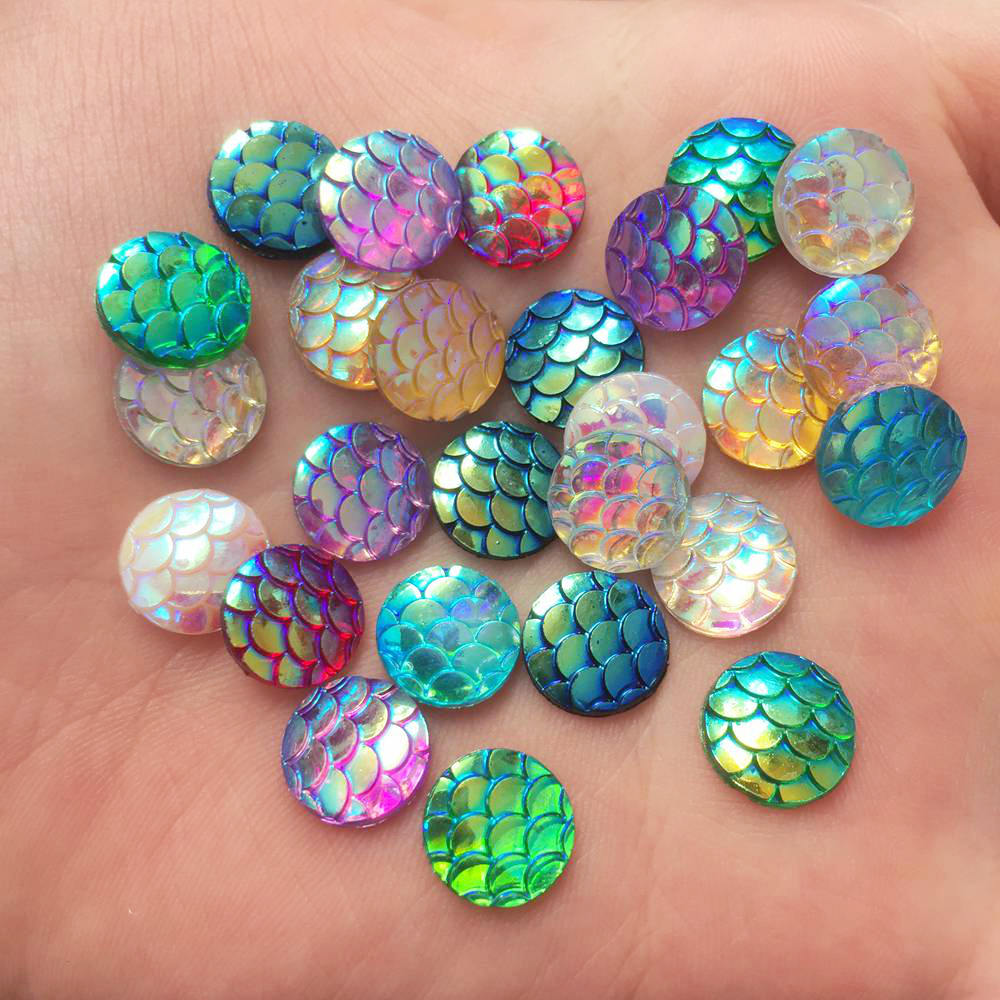 Paradise Jewelry & Watches Llc - Brillant 100 pièces AB résine 10mm