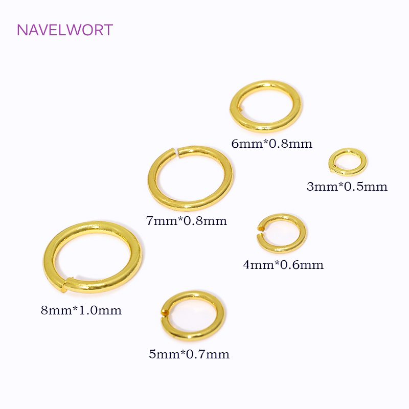 Anneau fendu plaqué or 14K/18K - Gold Plated Ring avis et prix