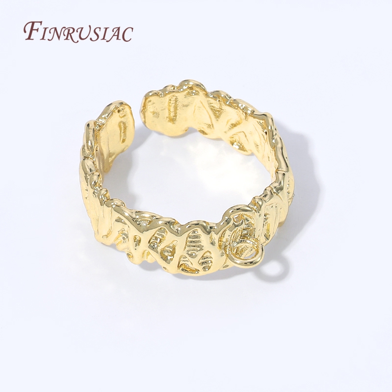 Base de bague ouverte réglable - Gold Plated Ring avis et prix