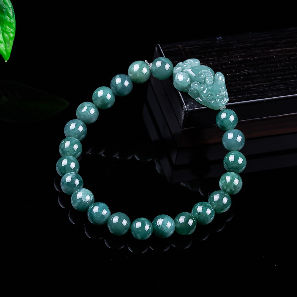 Bracelet Pixiu en jadéite birm - Jewelry & Watches Spółka Z Ograniczoną Odpowiedzialnością avis et prix