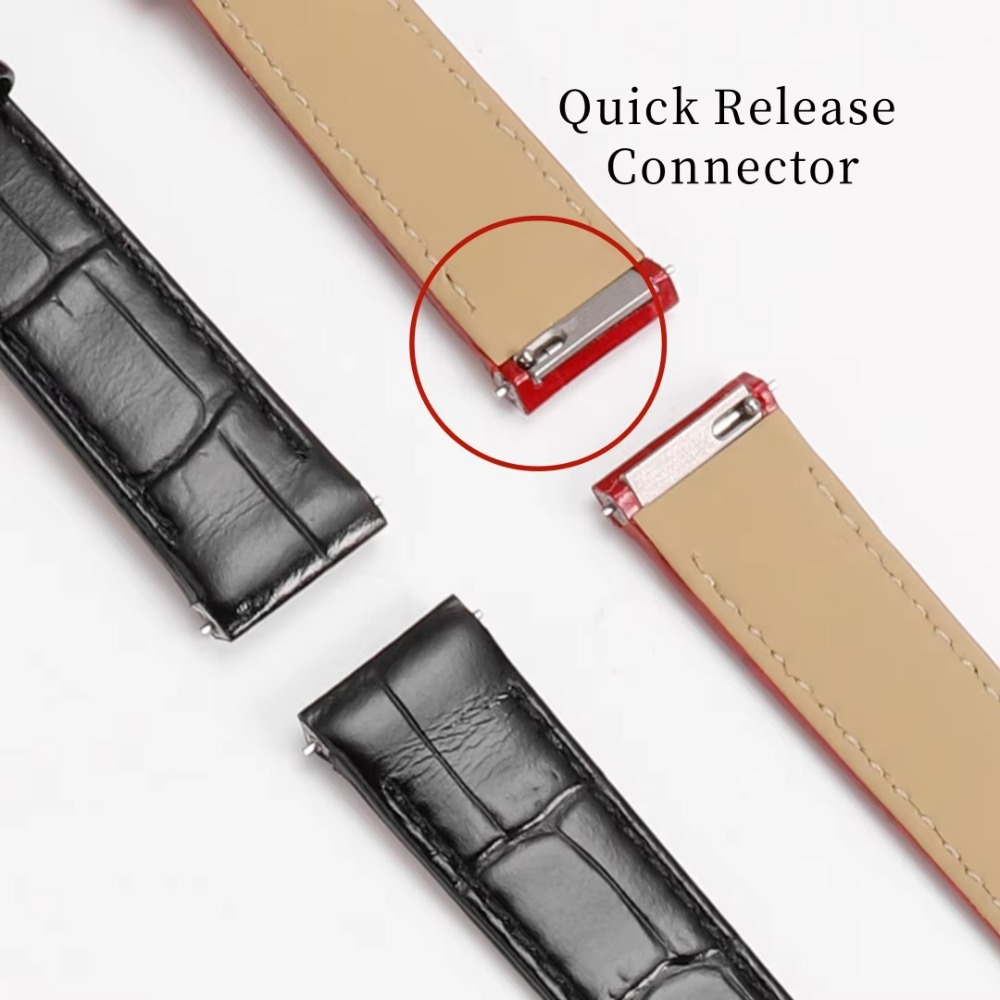 Bracelet de montre en cuir de  - Cartier Watch Santos avis et prix