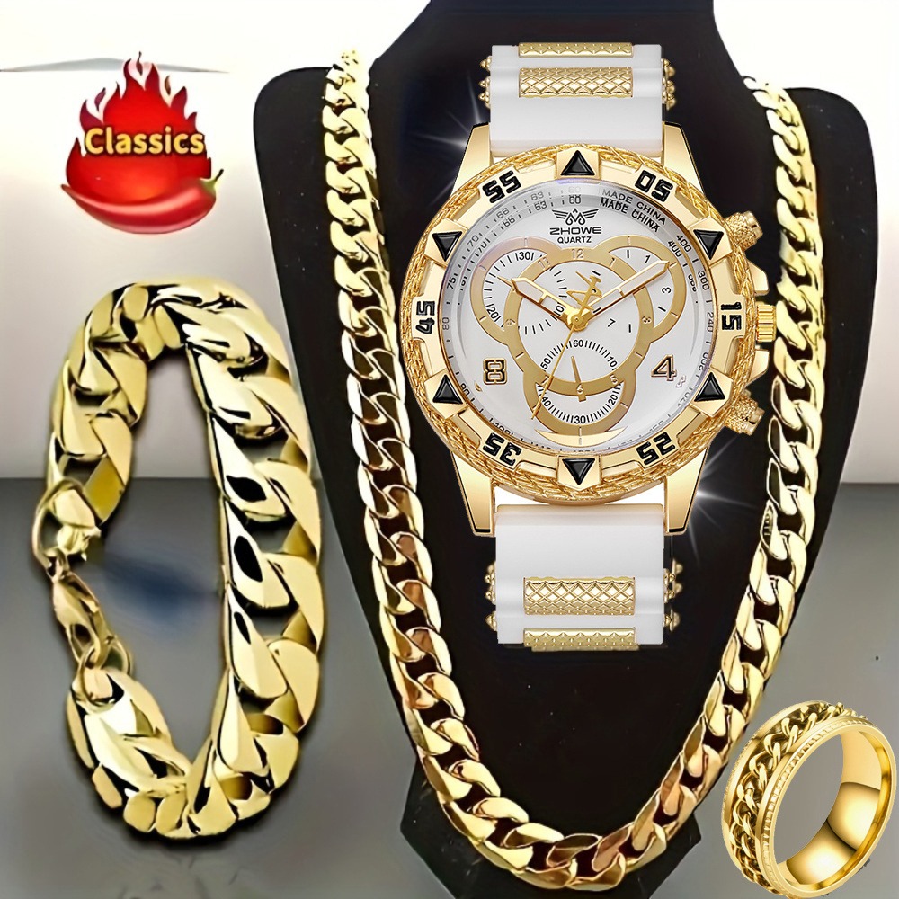 Ensemble de luxe 4 pièces pour - Jewelry Type Watches avis et prix