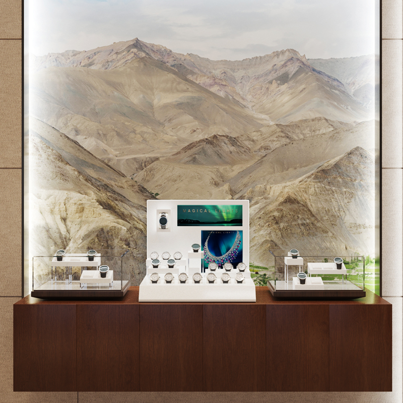 Ensemble de présentoirs à mont - Jewelry And Watches Store avis et prix