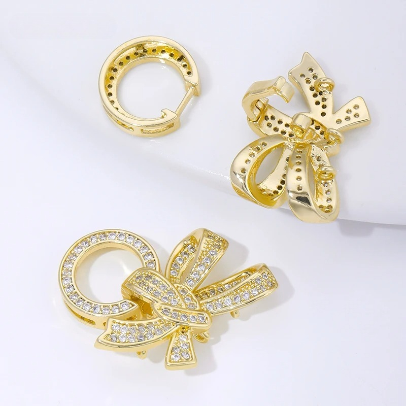 Fermoirs à perles plaqués or 1 - Gold Plated Ring avis et prix