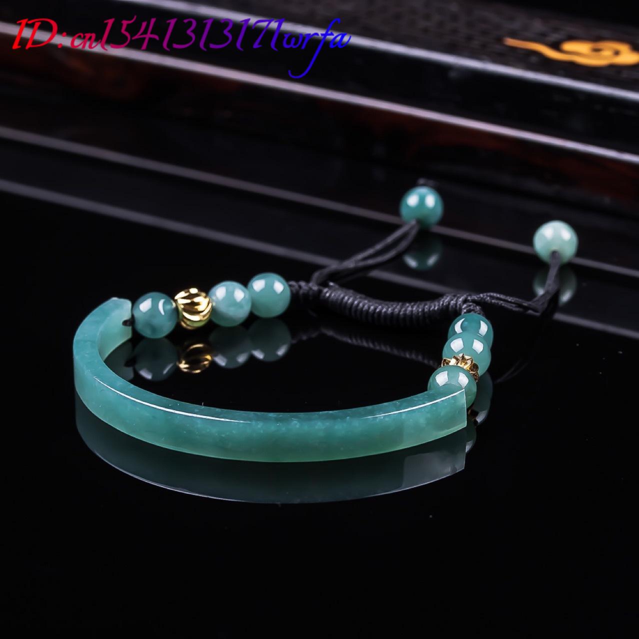 Myanmar jadéite Bracelet acces - Jewelry & Watches Spółka Z Ograniczoną Odpowiedzialnością avis et prix