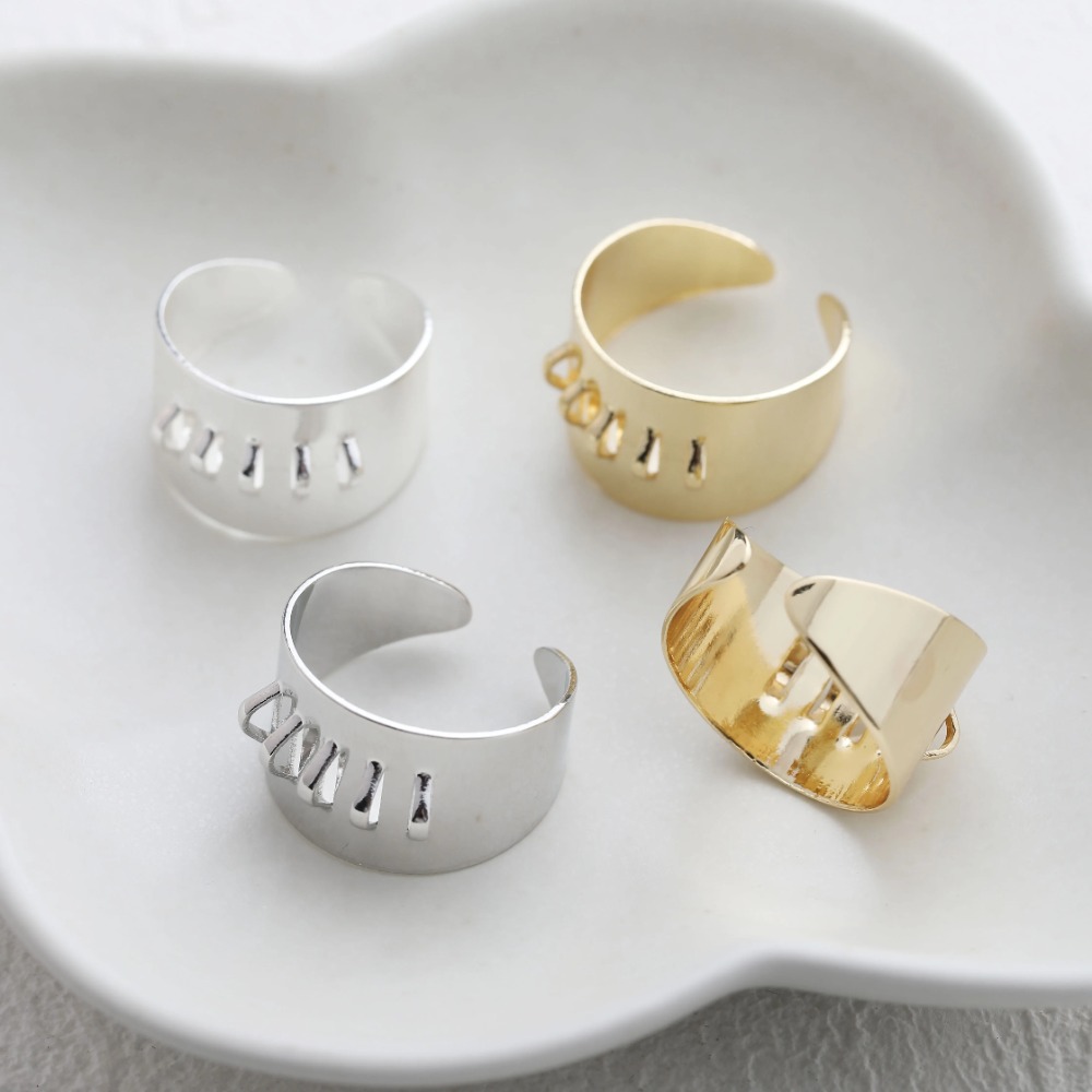 Paramètres de bague en laiton  - Gold Plated Ring avis et prix