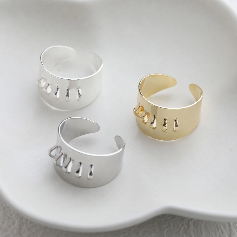 Paramètres de bague en laiton  - Gold Plated Ring avis et prix