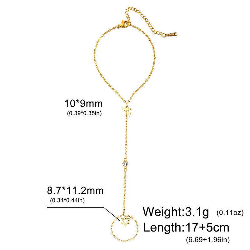 Bracelet ajustable en acier in - Jewelry & Watches Spółka Z Ograniczoną Odpowiedzialnością avis et prix
