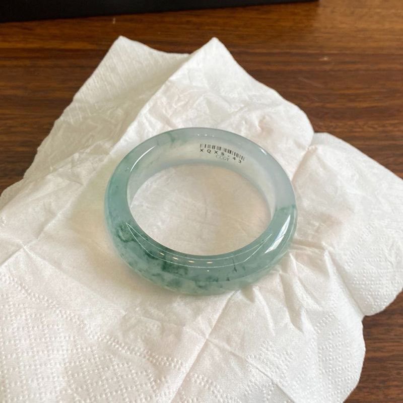 Bracelet en jadéite birmane gl - Jewelry & Watches Spółka Z Ograniczoną Odpowiedzialnością avis et prix