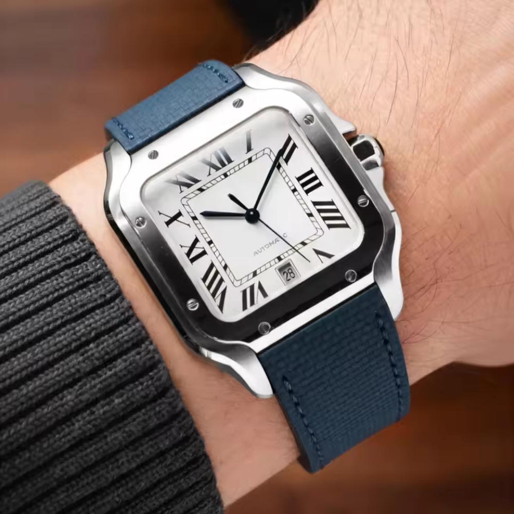 Bracelet de montre en caoutcho - Cartier Watch Santos avis et prix