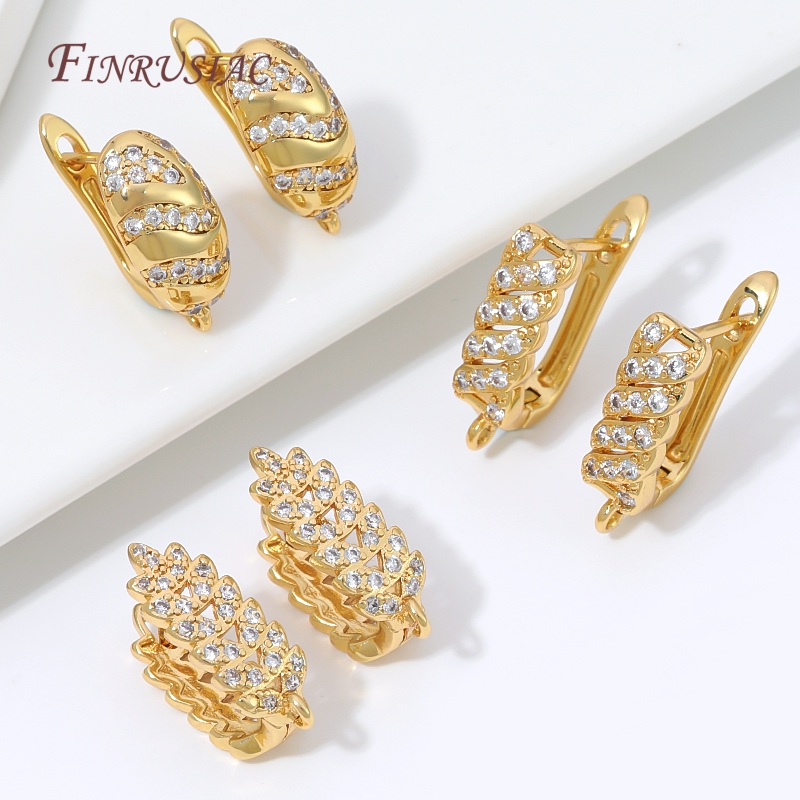 Base de boucles d'oreilles en  - Gold Plated Ring avis et prix
