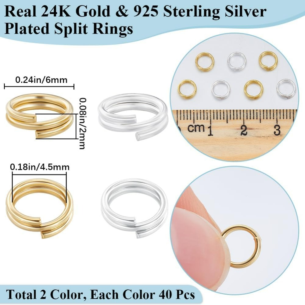 1 boîte de 80 pièces anneau de - Gold Plated Ring avis et prix