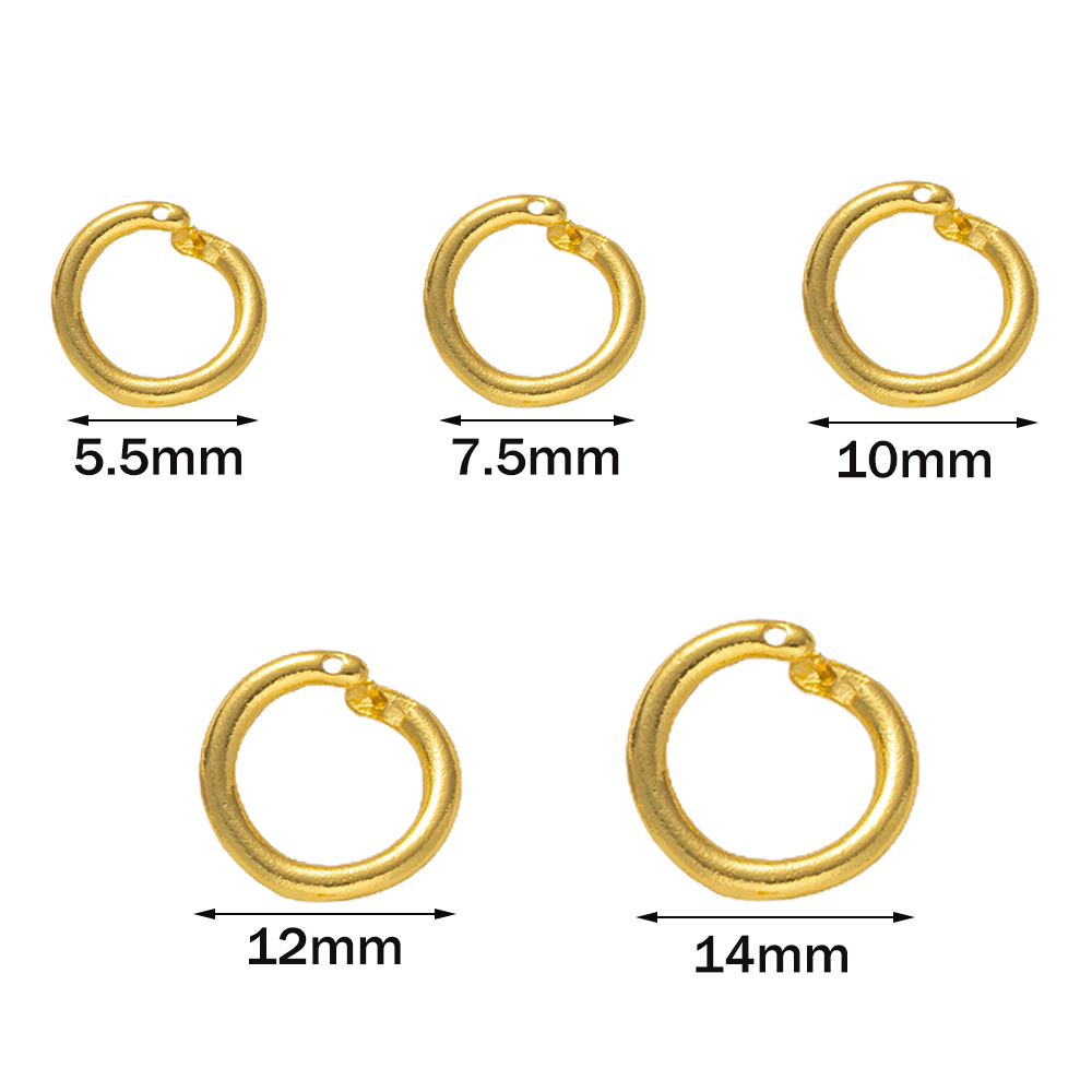 10 pièces Anneaux de jonction  - Gold Plated Ring avis et prix