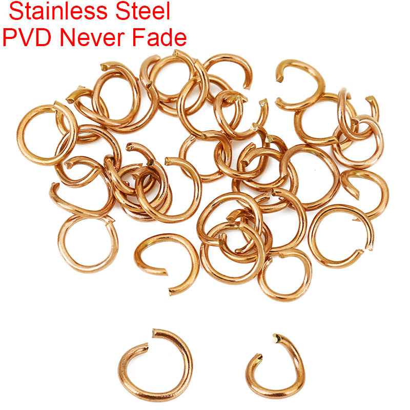 100 anneaux ouverts en acier i - Gold Plated Ring avis et prix