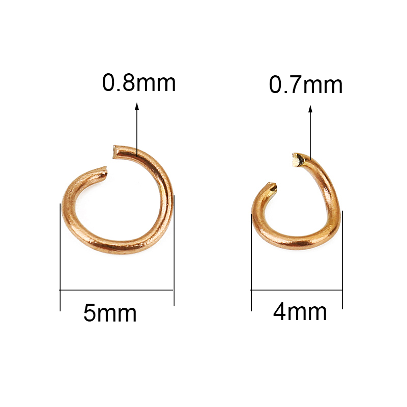 100 anneaux ouverts en acier i - Gold Plated Ring avis et prix