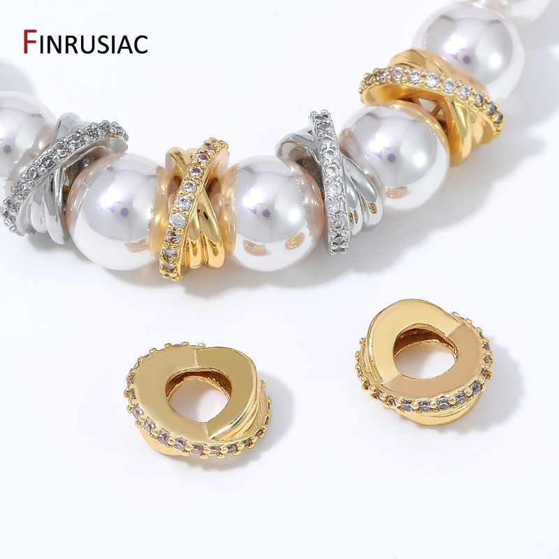 Perles intercalaires torsadées - Gold Plated Ring avis et prix