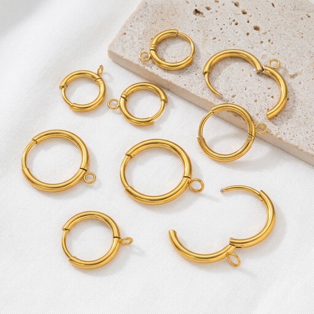 10 pièces/lot de crochets pour - Gold Plated Ring avis et prix
